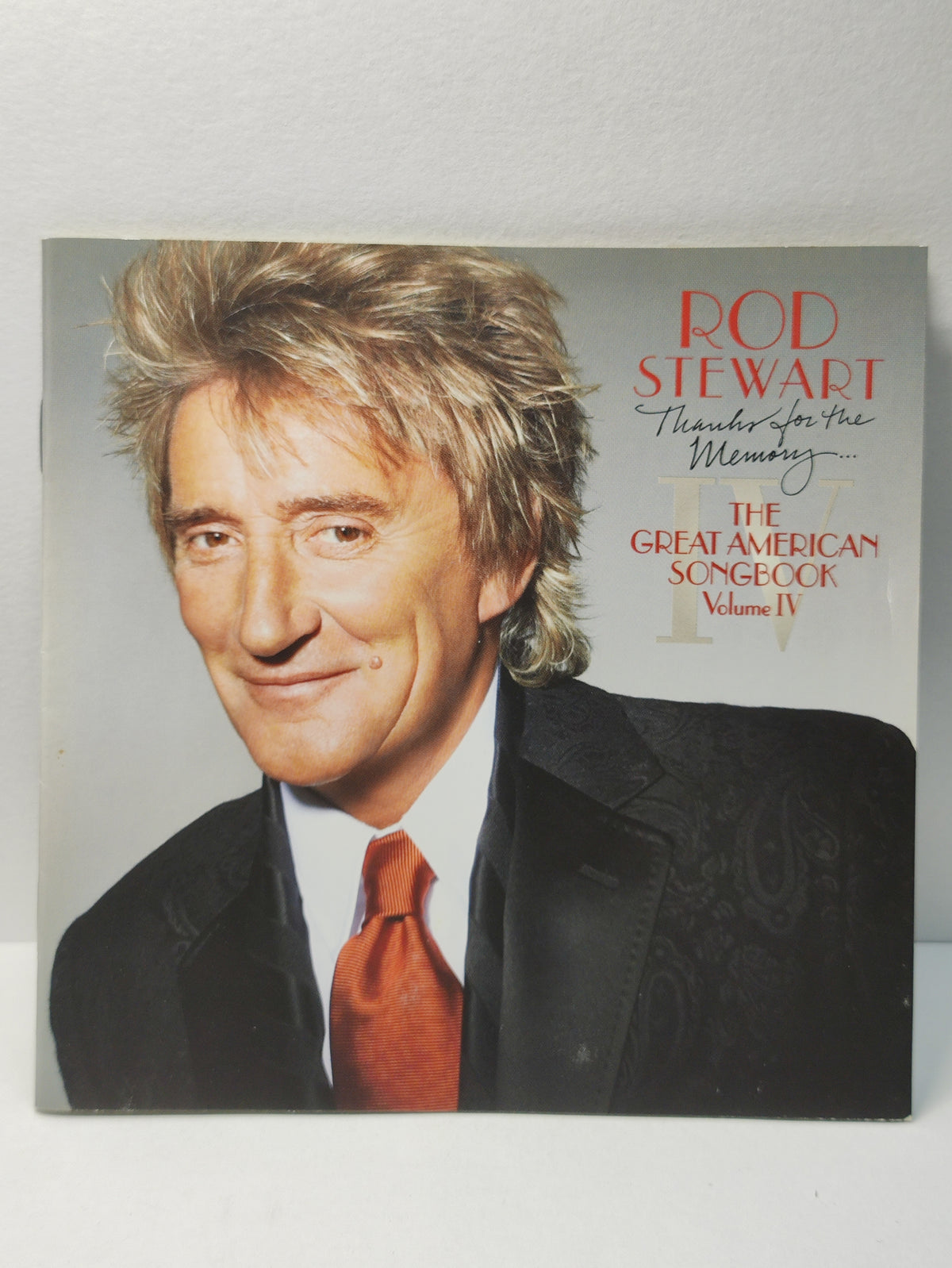 AMM25 ROD STEWART THANKS FOR THE MEMORY THE GREAT AMERICAN SONGBOOK VOL. IV 2005 CANADA ENGLISH CD FCP269