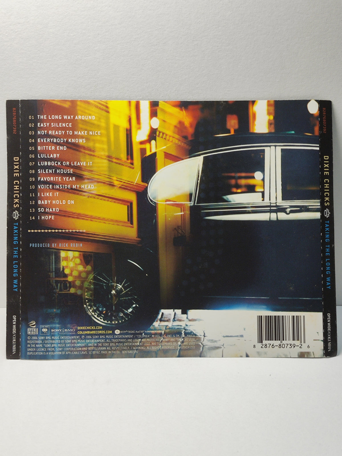 AMM25 DIXIE CHICKS TAKING THE LONG WAY EASY SILENCE BABY HOLD ON 2006 EU ENGLISH CD FCP273