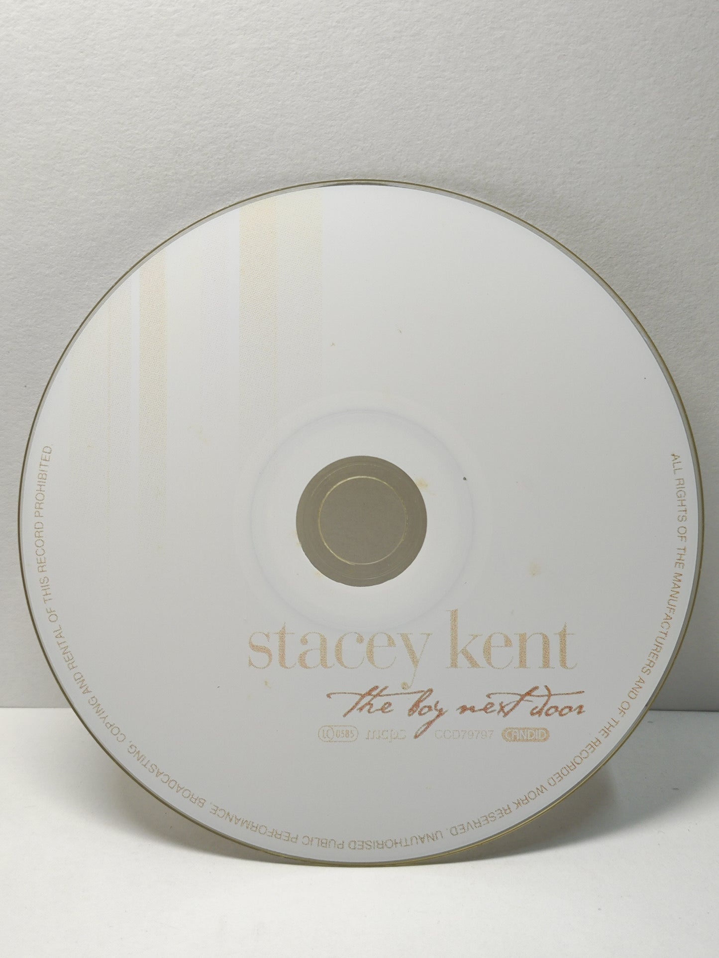 AMM25 STACEY KENT THE BOY NEXT DOOR SAY IT ISN’T SO YOU’VE GOT A FRIEND 2003 UK ENGLISH CD FCP282