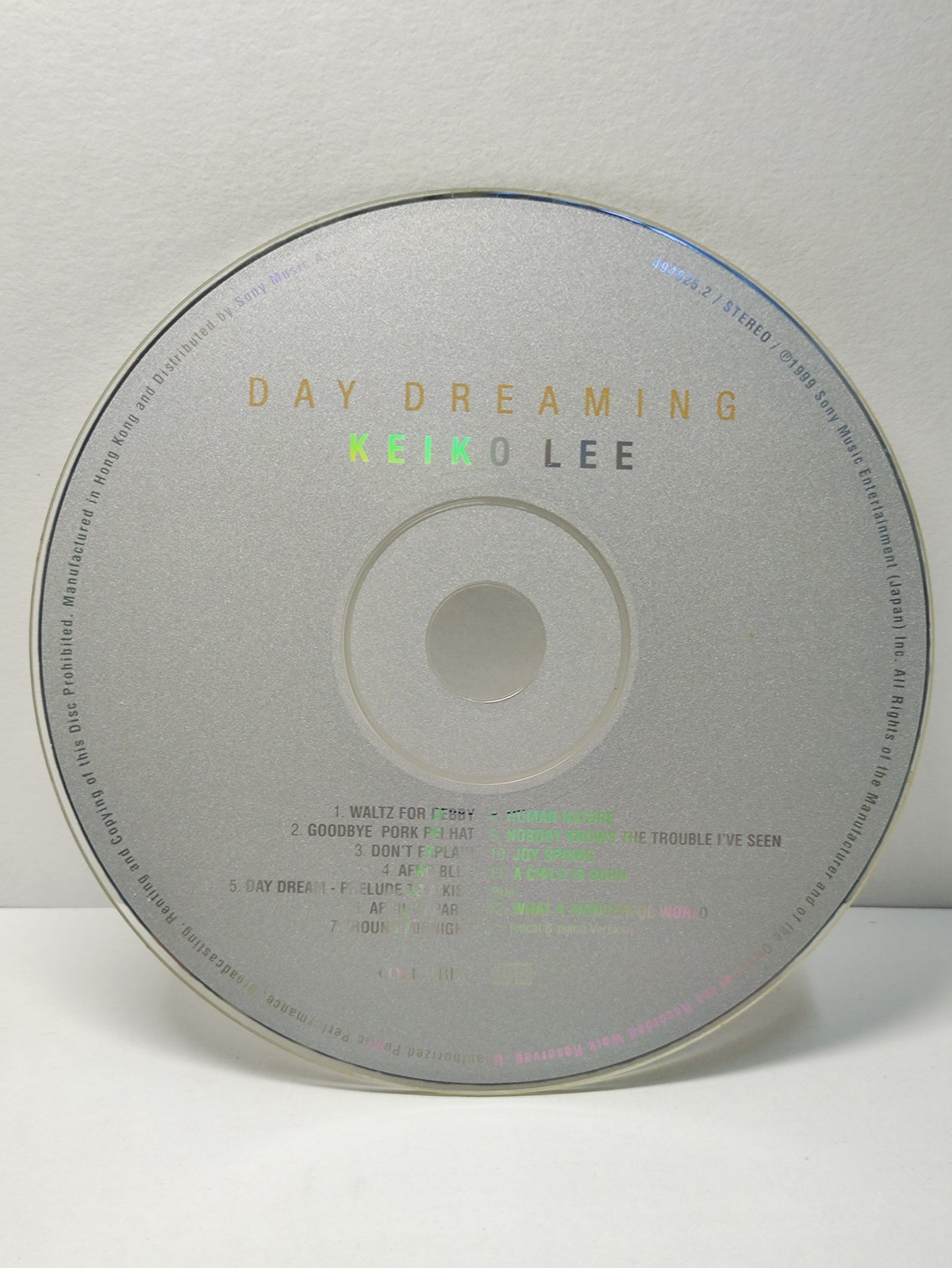 AMM25 DAY DREAMING: KEIKO LEE PIANO INSTRUMENTAL MUSIC 1999 SONY JAPAN ENGLISH CD FCP283