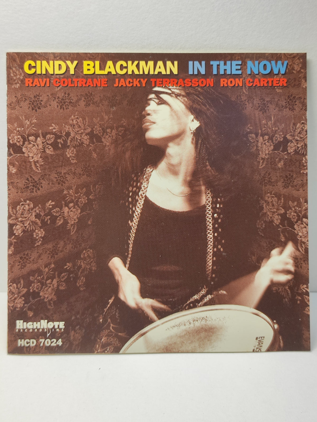AMM25 CINDY BLACKMAN IN THE NOW RAVI COLTRANE JACKY TERRASSON RON CARTER 1998 USA ENGLISH CD FCP292