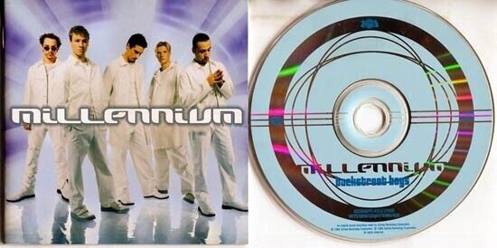 Backstreet Boys Millennium Zomba 1999 Mega Rare Singapore Only CD FCS778
