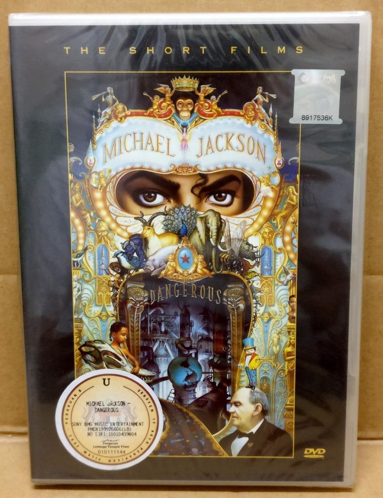 Sealed Michael Jackson Dangerous The Short Film Mega Rare Malaysia DVD FCBL105