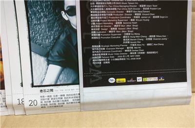 AMM18 Rare HK Wallace Chung  鐘漢良 钟汉良 1995-2000 精选集 Taiwan 2x CD + Photo Cards FCB2015