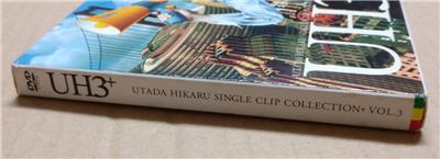 AMM18 Japan Utada Hikaru UH3+ Single Clip Collection Vol.3 2002 DVD FCB2041