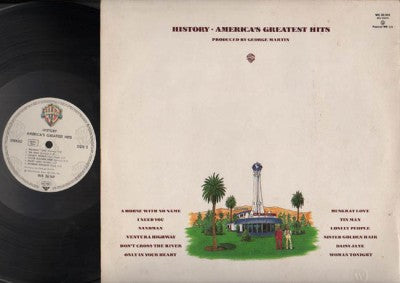 AMM18 America's Greatest Hits Bunnell Beckley Warner Bros Germany English 12" LP ELP1353