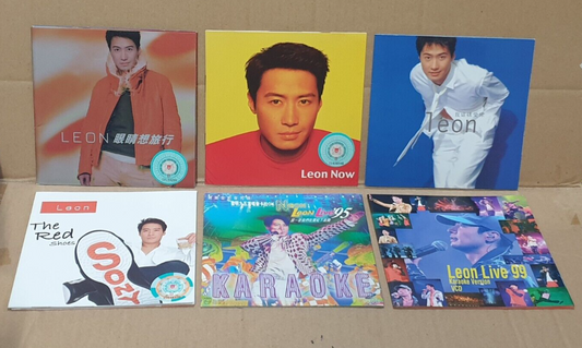 HK Leon Lai 黎明 Chinese 4x (CD+VCD) + VCD + (2x VCD) Set Lot Of 6 (FCS10367) I