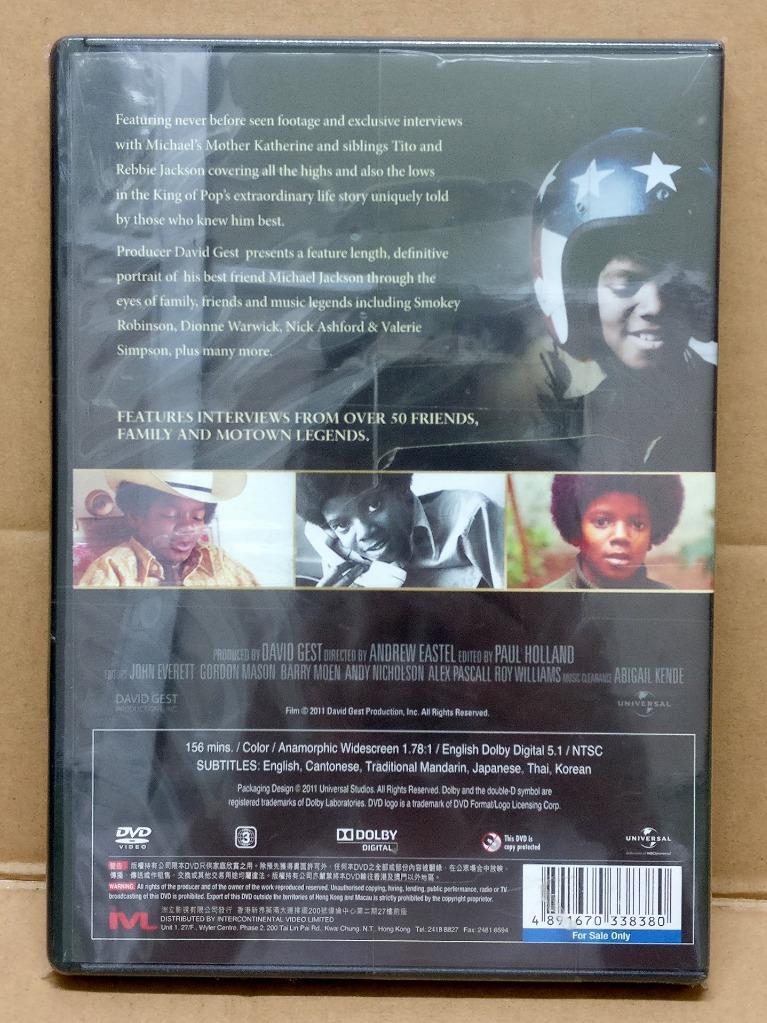 Sealed Michael Jackson MJ The Life Of An Icon Mega Rare Hong Kong DVD FCBL085