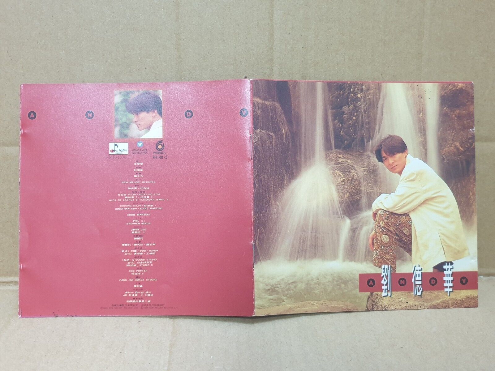 Hong Kong Andy Lau 刘德华 宁愿我伤心 一生一次 1993 Singapore Chinese CD SM3186 (FCS10136)