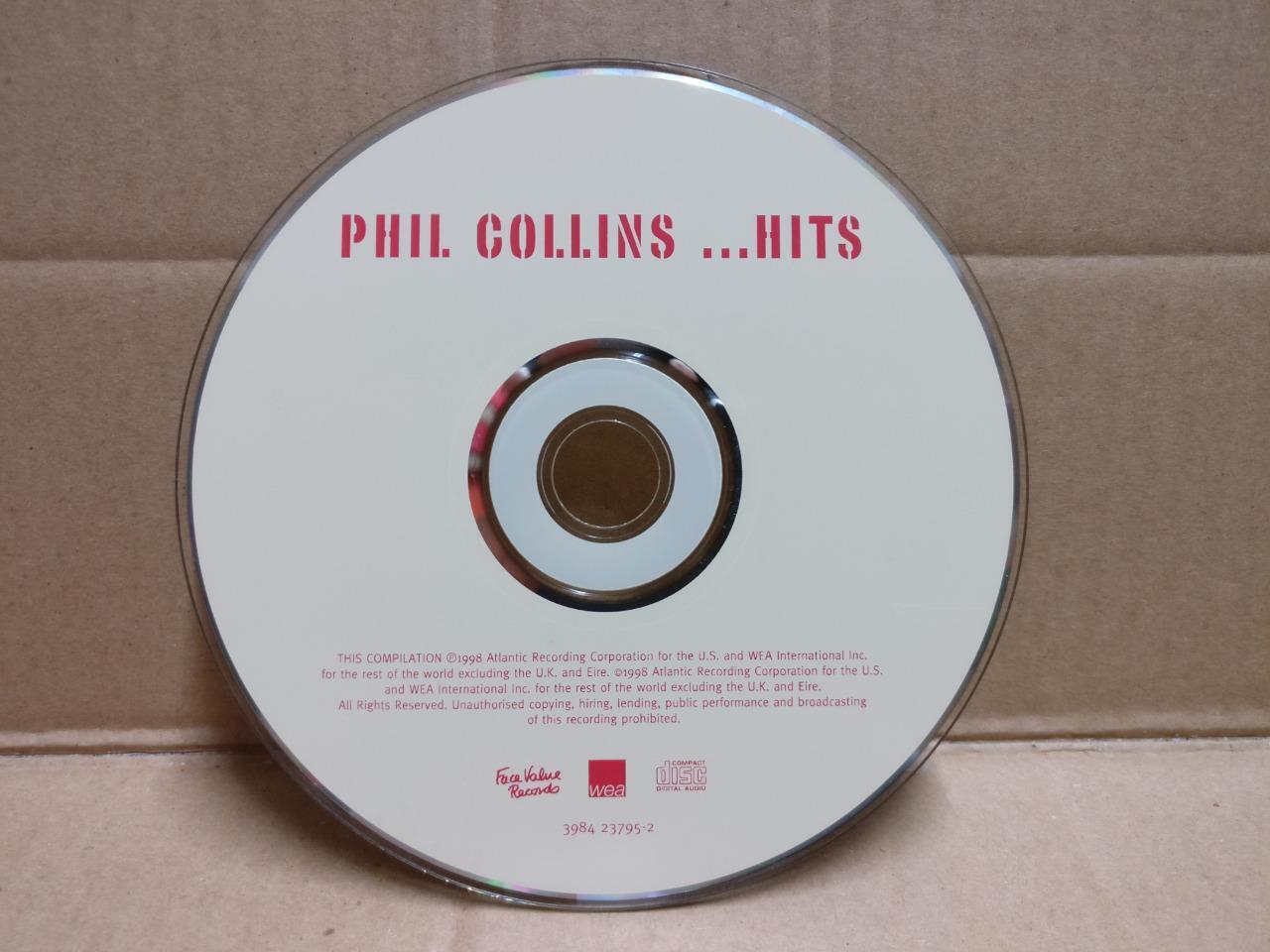 AMM Phil Collins...Hits Against All Odds 1998 English CD FCS10059 (No Case)