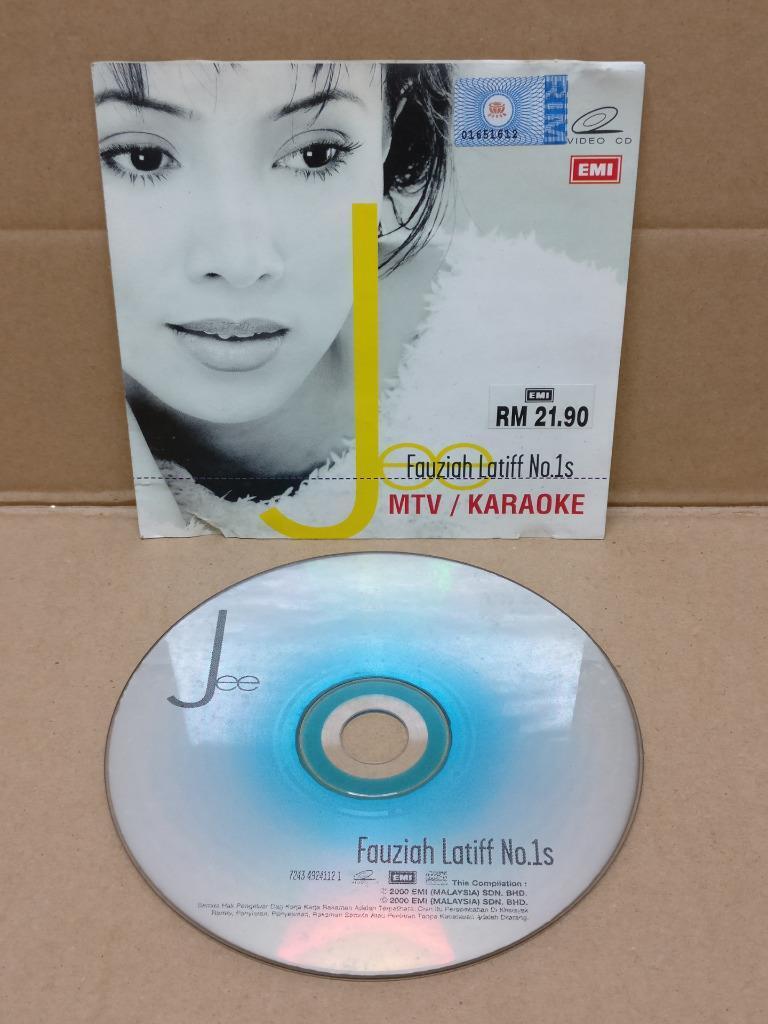 Malay Fauziah Latiff No.1s MTV Karaoke 2000 Rare Malaysia VCD Video CD FCS8989