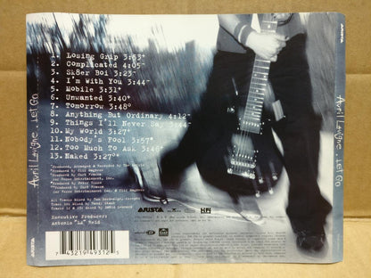 AMM Avril Lavigne Let Go 2002 Made In EU English CD FCS10045 (No Case)