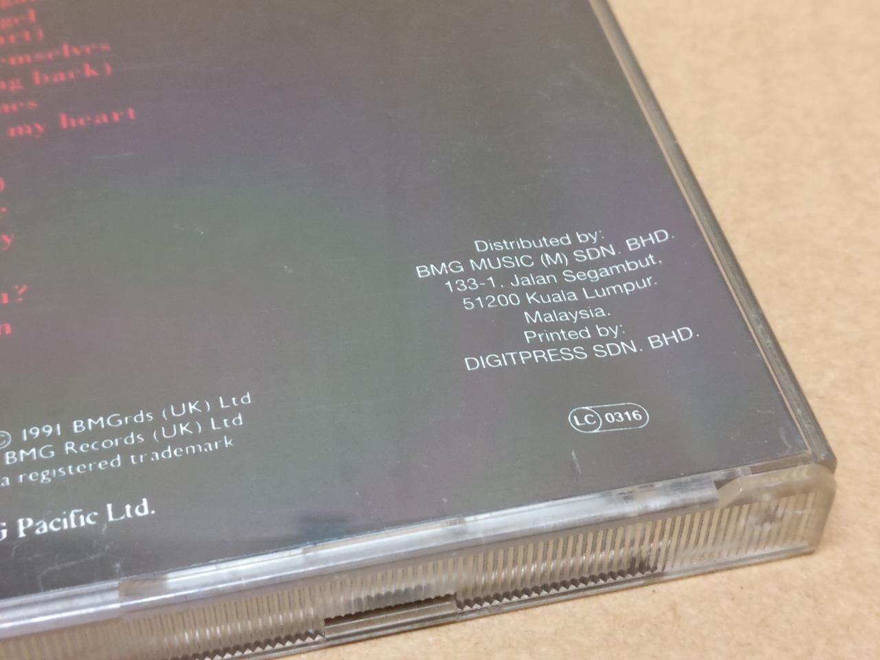Eurythmics Greatest Hits 1991 Mega Rare Malaysia Limited Edition Gold CD FCB1759