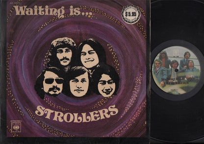 Mega Rare Singapore The Strollers Waiting is Psych Garage G/F 1973 12" LP MLP361