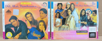 India Bollywood Movie Dil Hai Tumhaara Preity Zinta Singapore 3x VCD FCS9151