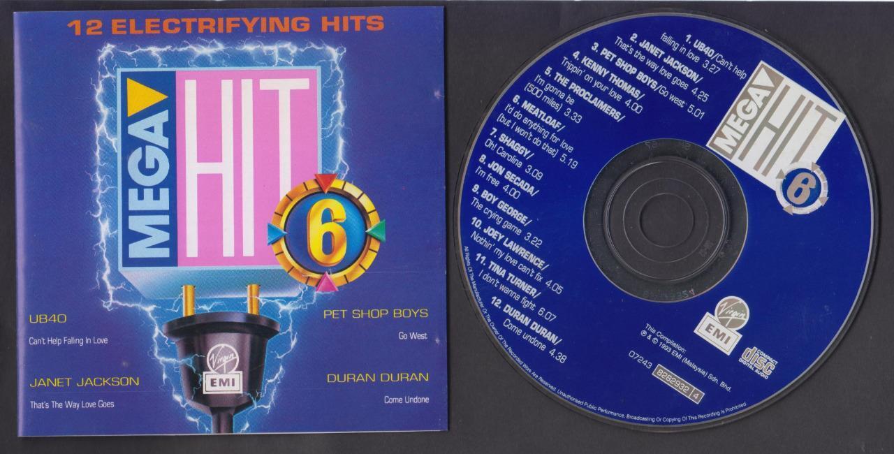 Mega Rare Duran Duran Pet Shop Boys Janet Jackson Compil Malaysia CD FCS7378