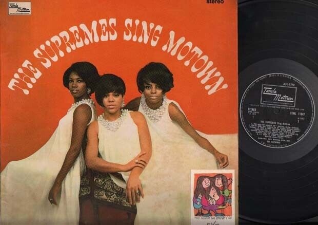 The Supremes Ladies Group Sing Motown 1966 / 1967 EMI Great Britain  LP ELP1711