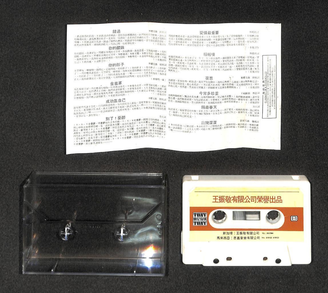 Taiwan Gui Ya Lei 归亚蕾 错过 庭院深深 1982 Mega Rare Singapore Cassette 卡帶 磁帶 CS2040