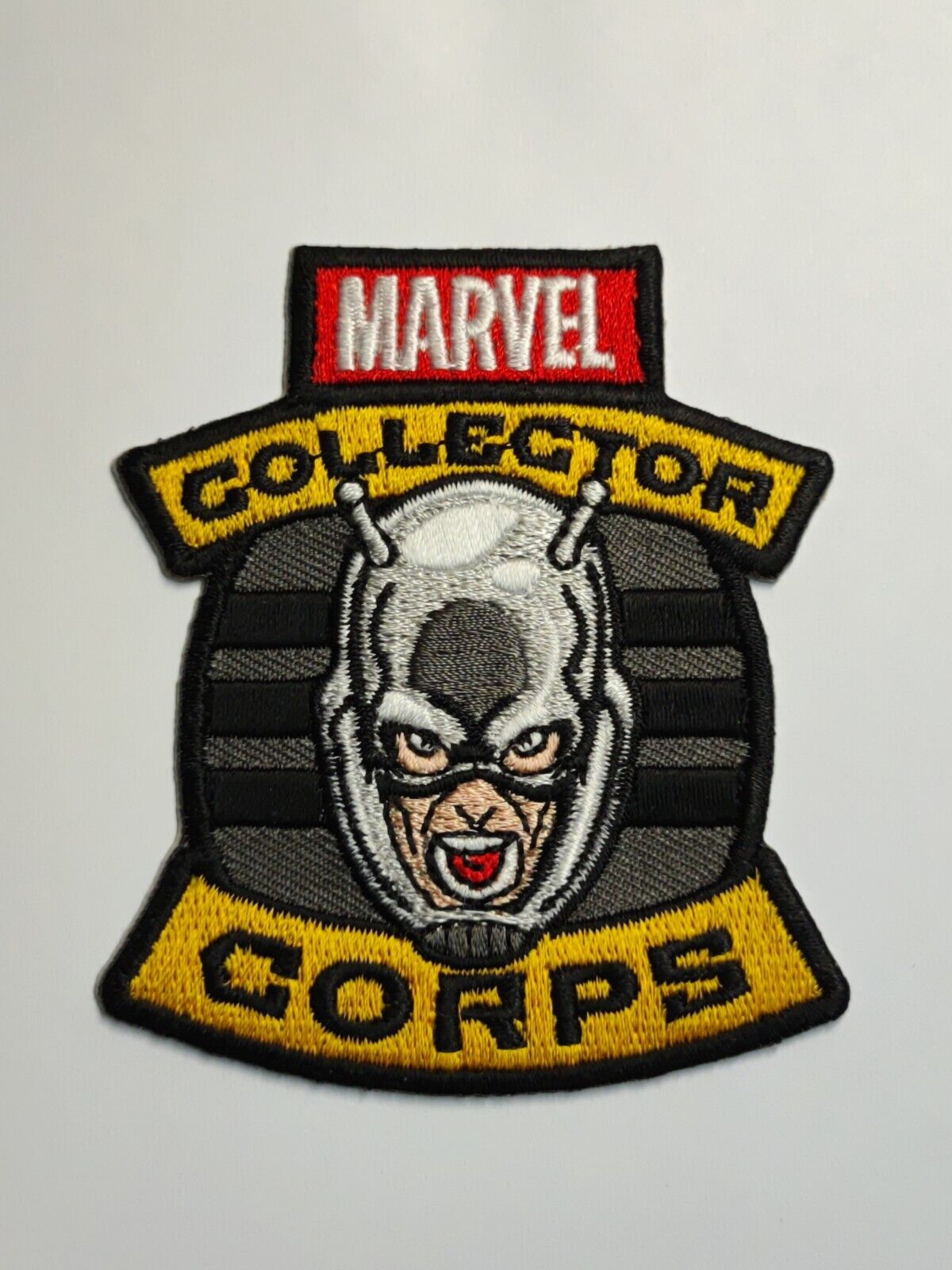 AMM68 MARVEL FUNKO ANTMAN COLLECTOR CORPS IRON ON SEWING CLOTH PATCH (JF038)