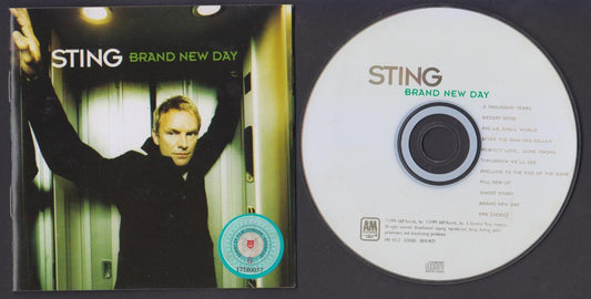 Mega Rare STING Brand New Day 1999 Singapore CD FCS6083