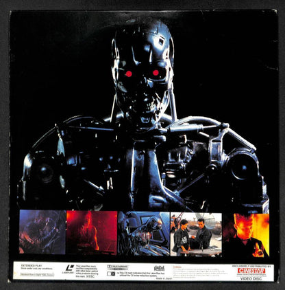 Movie T2 Terminator 2 Arnold Schwarzenegger Japan G/F 2x LD Laserdisc LD1373