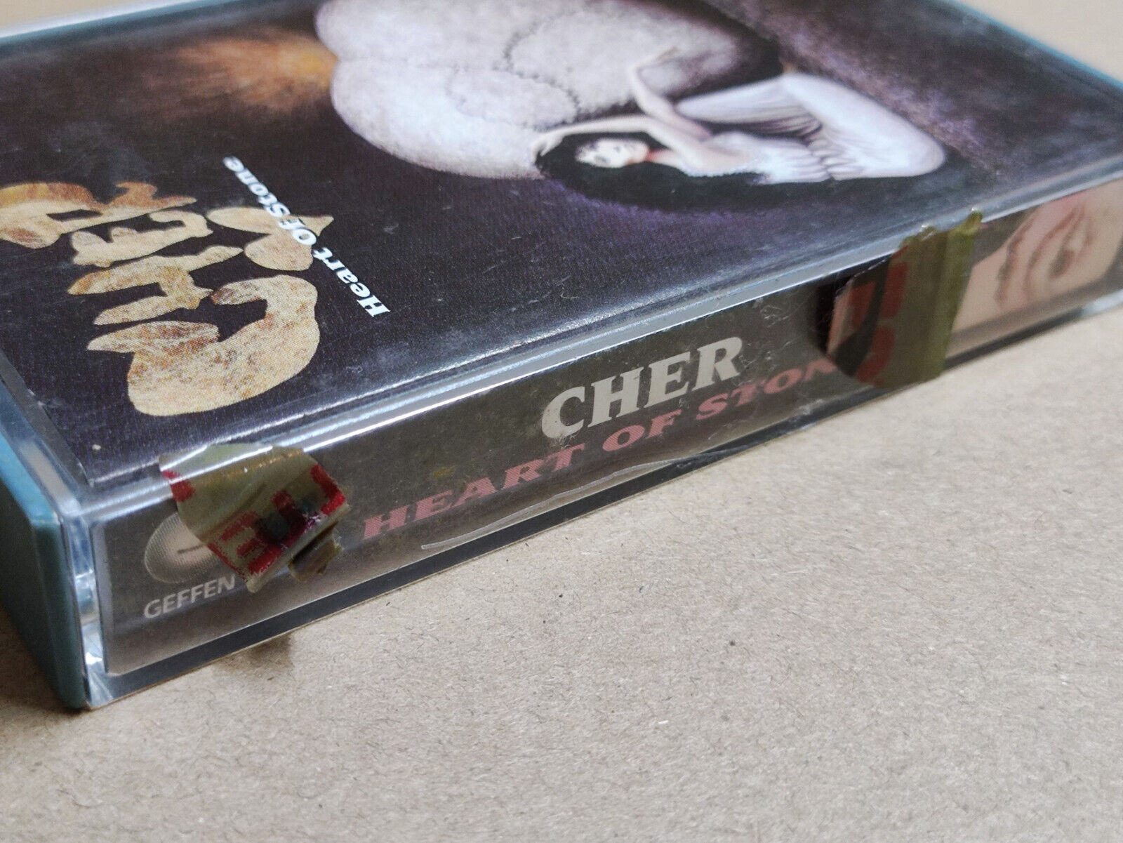 AMM68 CHER HEART OF STONE 1989 USA ENGLISH CASSETTE (CS2282)