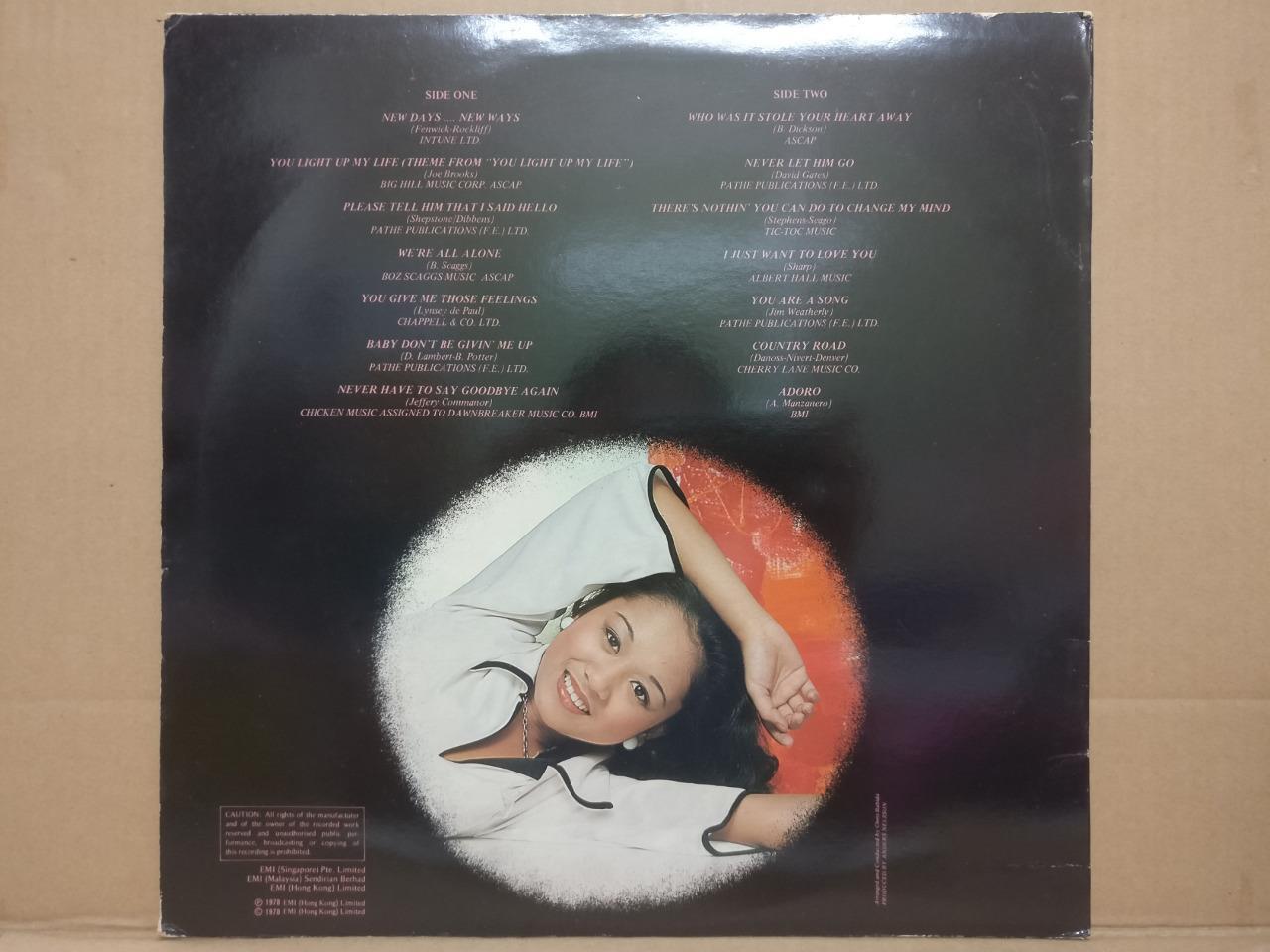 Mega Rare Philippine Grace Anne Rivera New Days..New Ways English HK LP CLP5541