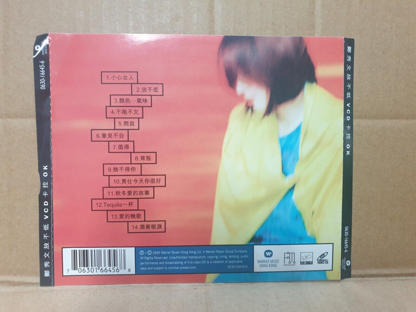 Sammi Cheng  郑秀文 鄭秀文 Chinese CD+(CD+VCD)+3xVCD, etc Set LOT Of 11 (FCS10351) L