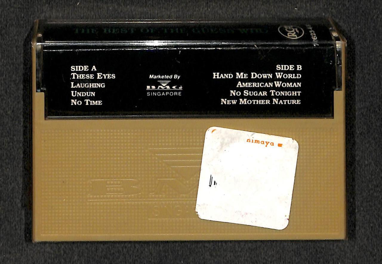 Mega Rare Sealed The Best Of The Guess Who Singapore Cassette CS1762