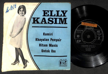 Mega Rare Malaysia Elly Kasim & The Steps Malay Local Band Kamiri 7" EP MEP528