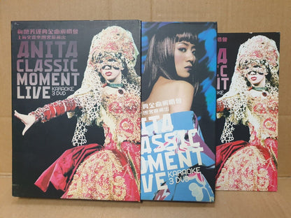 Hong Kong Anita Mui 梅艳芳 经典金曲演唱会 2004 Karaoke Chinese Gold 3x DVD (FCB2438)