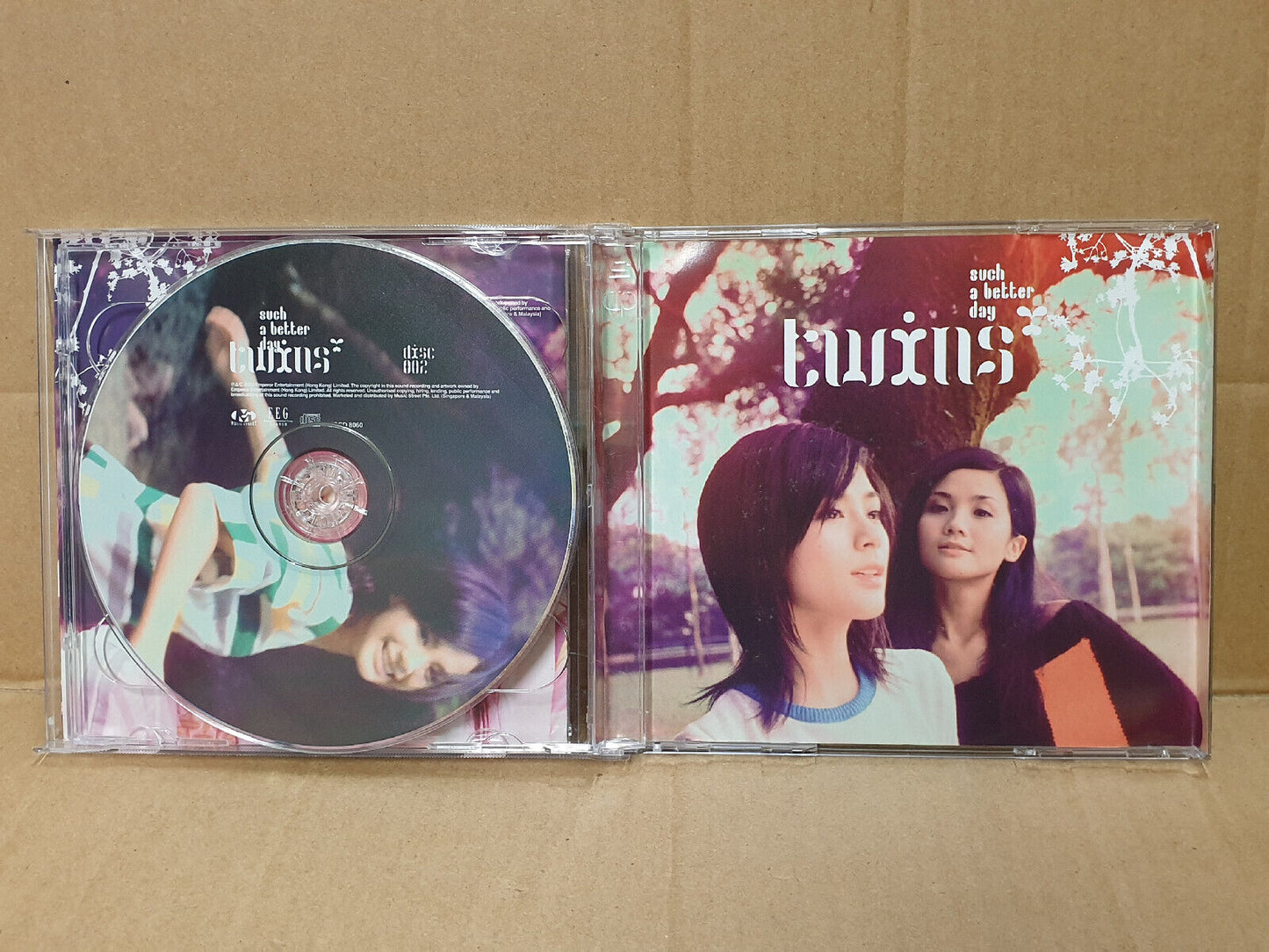 Twins Such A Better Day 下一站天后 千金 2004 Chinese Singapore 2x CD (FCB2511)