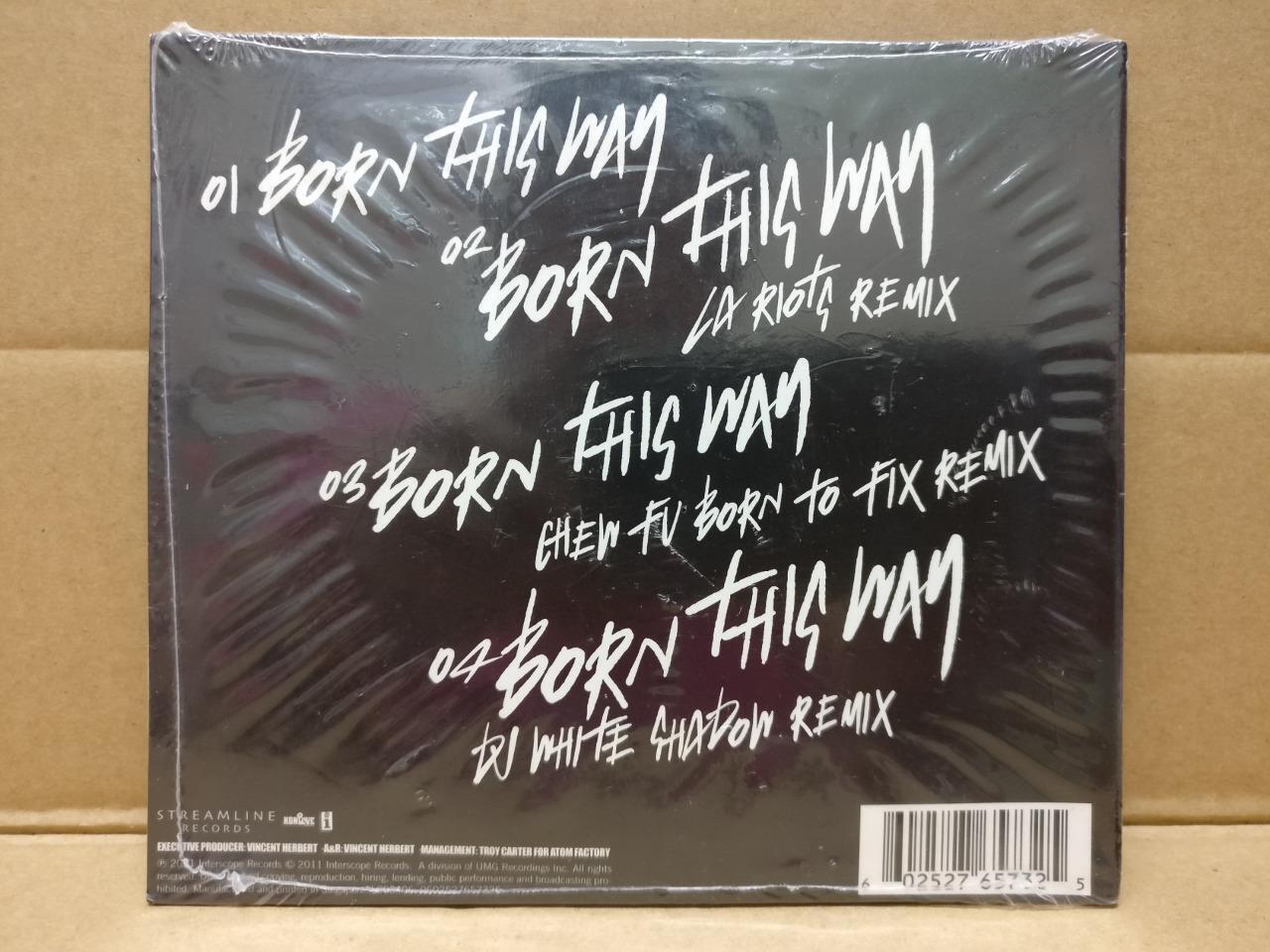 New Sealed Lady GaGa Born This Way 2011 Mega Rare Singapore CD FCS8847