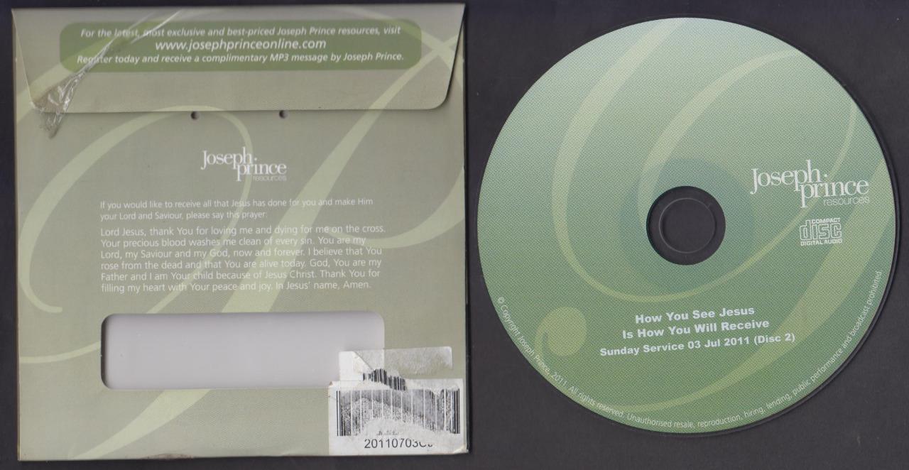 Singapore Joseph Prince Resources Christianity 2x CD FCS7387