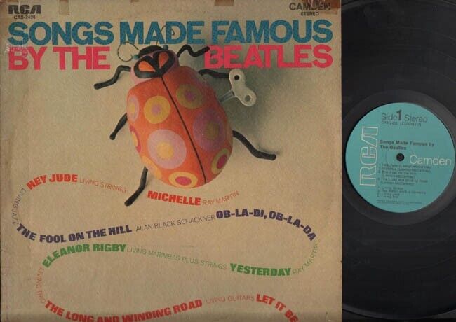 Songs Made Famous By The Beatles Played By Orchestra RCA Label USA LP ELP1292