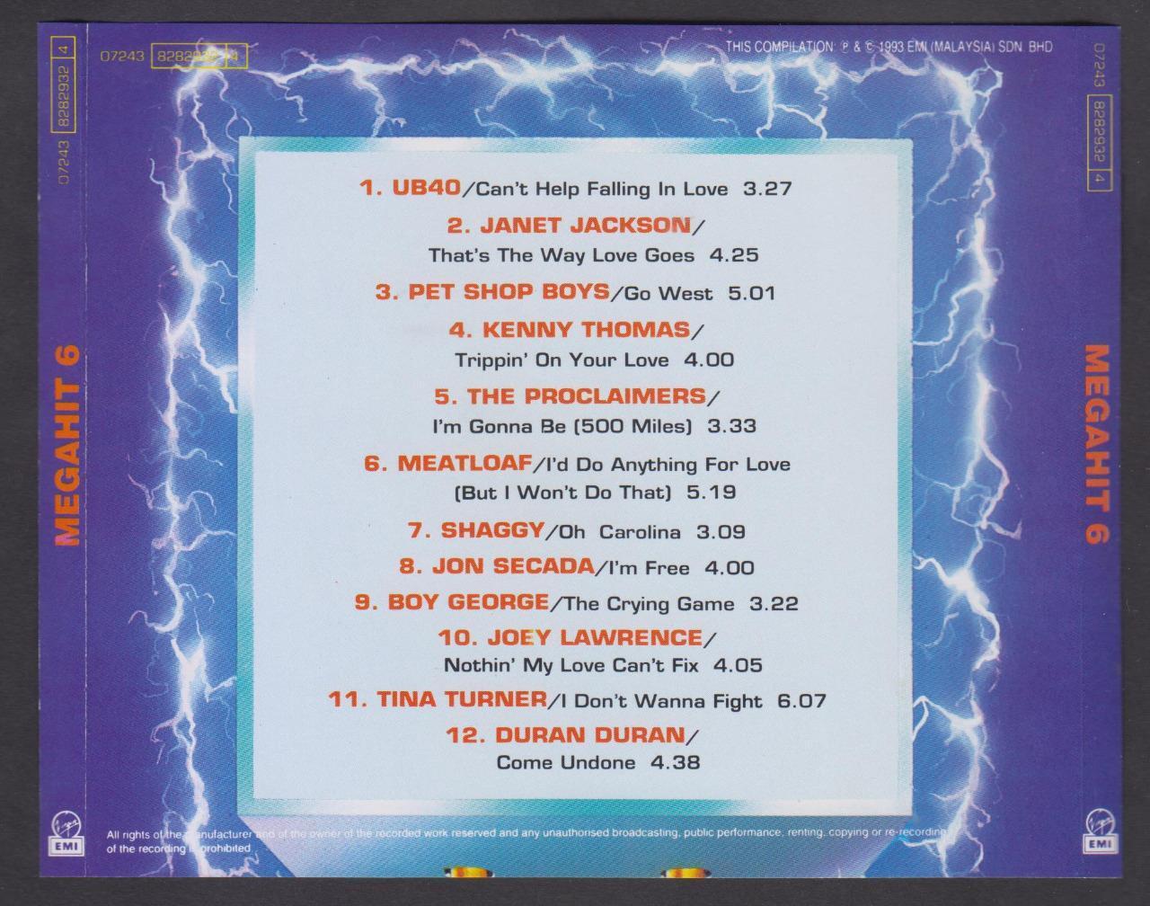 Mega Rare Duran Duran Pet Shop Boys Janet Jackson Compil Malaysia CD FCS7378