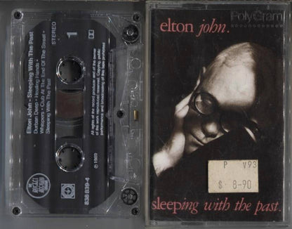 Elton John Sleeping With The Past 1989 Polygram Malaysia Cassette 卡帶 磁帶 CS753