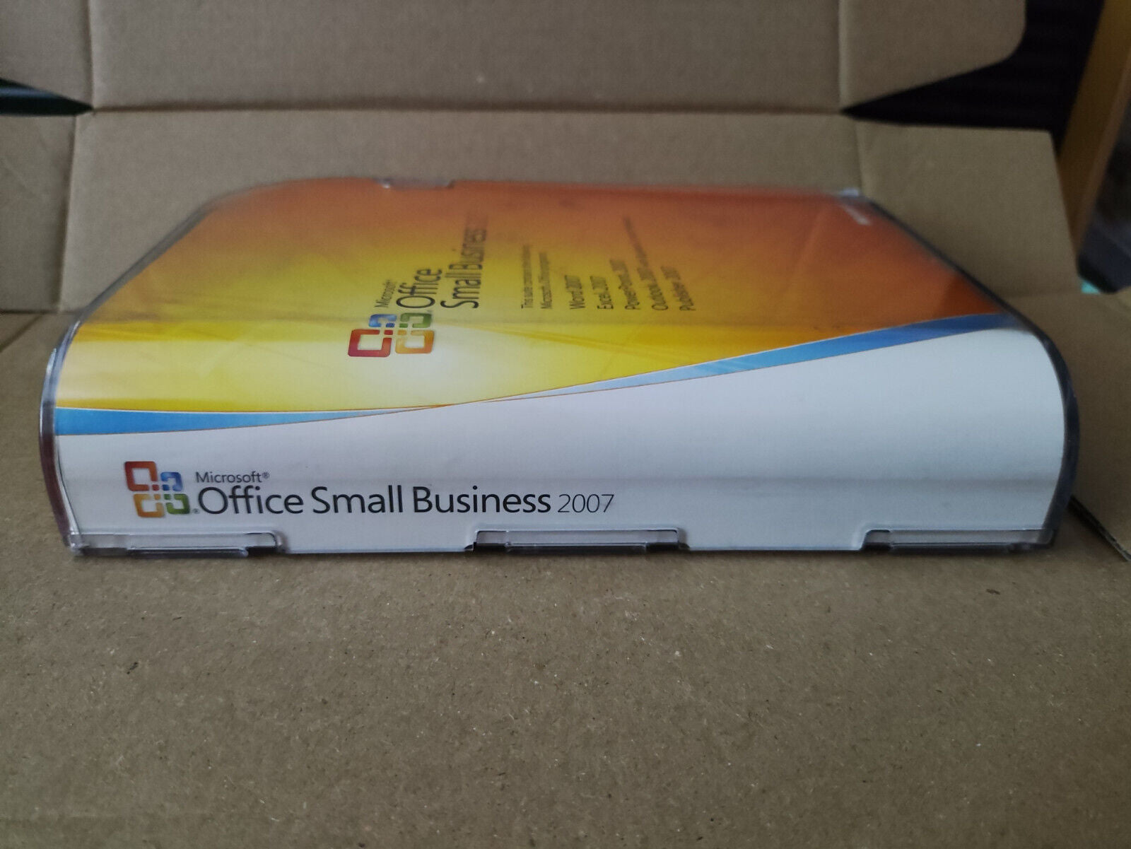 Used Microsoft Office Small Business 2007 Box With License Key (SW004)