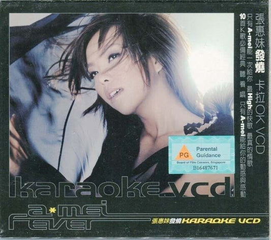 Taiwan A-Mei Zhang Hui Mei Fever Karaoke 2003 Taiwan VCD Video CD AA101