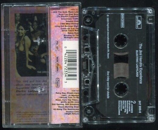 Rare Jimi Hendrix 1993 Sexy Cheesecake Mega Rare Malaysia Cassette CS040
