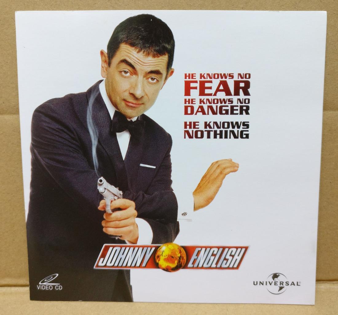 Movie Johnny English Rowan Atkinson Natalie Imbruglia Singapore 2x VCD FCS8303