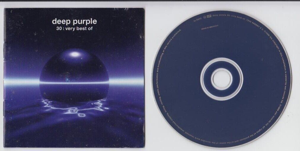 The Very Best Of Deep Purple 1998 EMI Rare Indonesia CD FCS1732