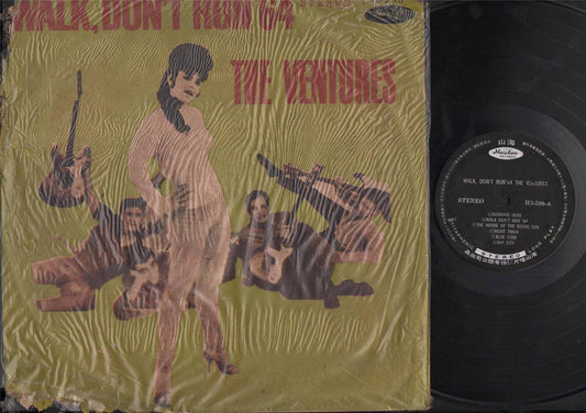 The Ventures Walk, Don't Run '64 Mega Rare Cover China Taiwan Label LP ELP2174