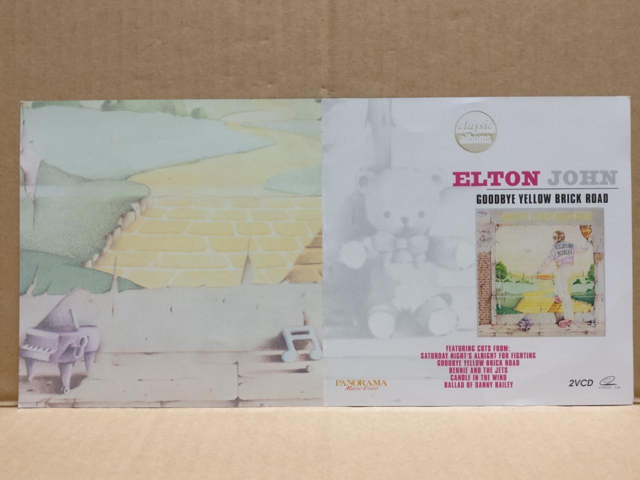 Elton John Goodbye Yellow Brick Road 2001 Hong Kong Video CD 2x VCD FCS9592