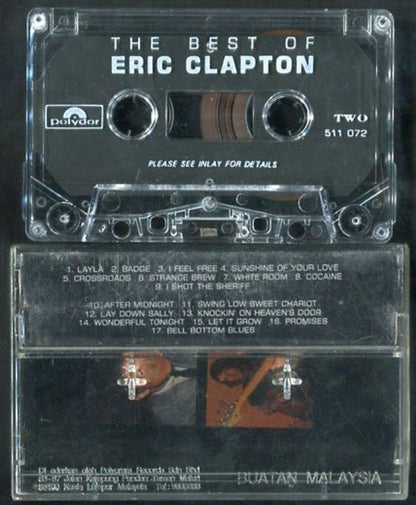 The Best Of Eric Clapton 1991 Polygram Rare Singapore Cassette CS426