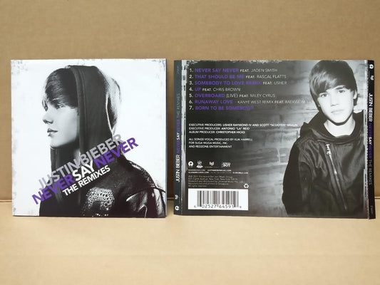 Mega Rare Justin Bieber Never Say Never The Remixes 2011 Singapore CD FCS8525