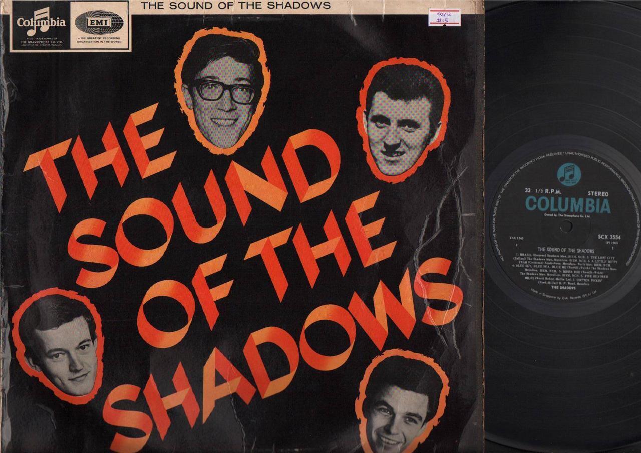 Mega Rare The Shadows Band The Sounds Of Shadows EMI Singapore Only LP ELP1925