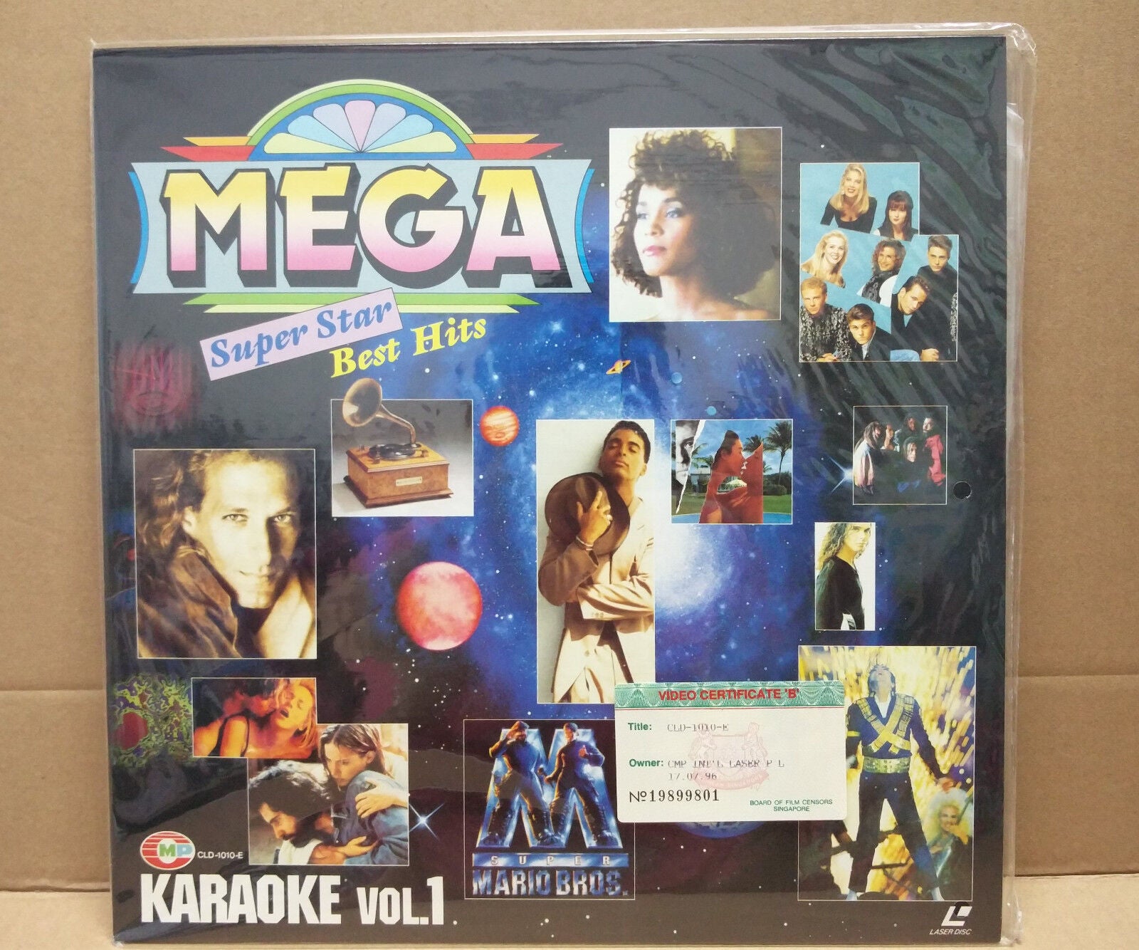 Prince Madonna Michael Jackson On Cover Karaoke Singapore 6x Laserdisc Ld Japan