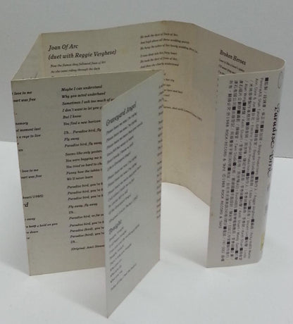 Taiwan Chyi Yu  齊豫 齐豫 Qi Yu Paradise Bird 1988 Singapore Cassette 卡帶 磁帶 CS1241