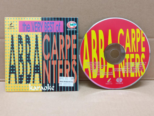 Carpenters A bba On Cover Only Karaoke Mega Rare Singapore VCD FCS8869